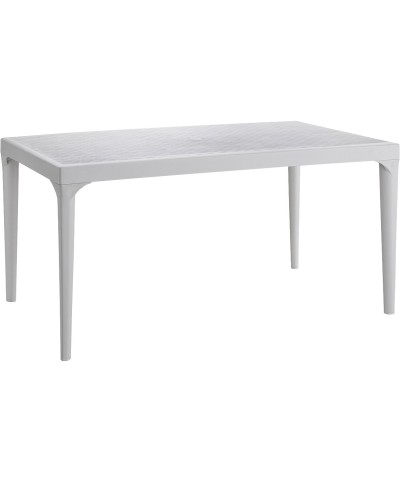 Ferramenta1.com | Tavolo resina oslo 150x90xh74 cm bianco - PZ 1