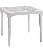 Ferramenta1.com | Tavolo resina malmo 80x80xh74 cm bianco - PZ 1