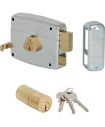 Ferramenta1.com | Cisa 50521 60 mm dx serratura appl. ferro - PZ 1