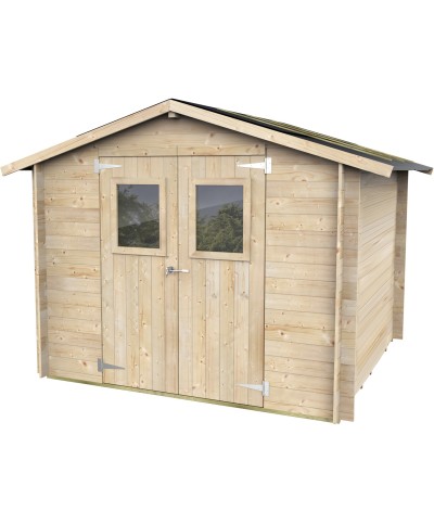 Ferramenta1.com | Casetta legno augusta c/pavimento 249x198x206 cm - PZ 1