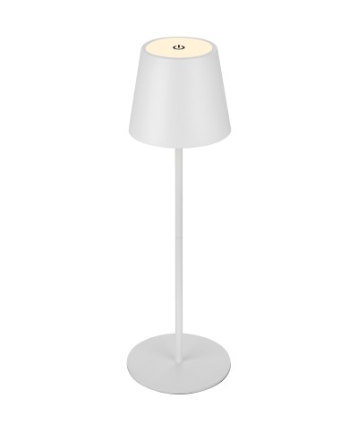 Ferramenta1.com | Lampada da tavolo bt10003 batt ricaric bianco - PZ 1