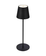 Ferramenta1.com | Lampada da tavolo bt10008 batt ricaric nero - PZ 1