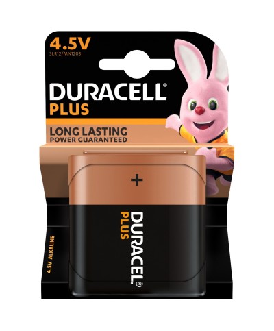 Ferramenta1.com | Duracell batt alcalina piatta 4,5v mn1203 - BL 10