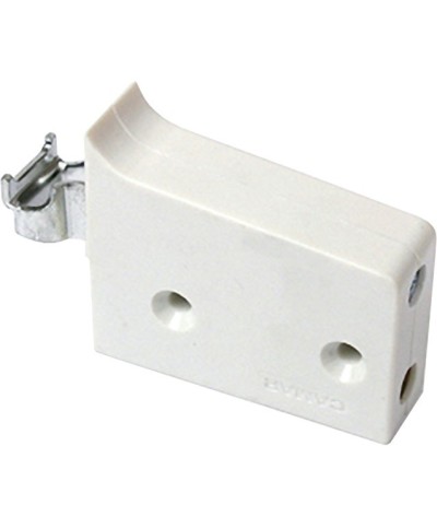 Ferramenta1.com | Attaccaglia univers.per barra portapensili bianca - PZ 40