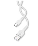 Ferramenta1.com | Cavo usb flessibile micro usb 3,0 m bianco - PZ 1