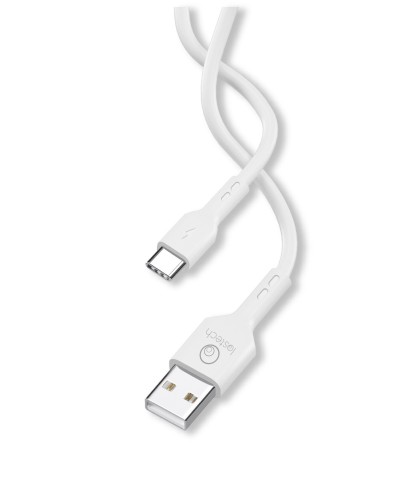 Ferramenta1.com | Cavo usb flessibile type c 1,0 m bianco - PZ 1