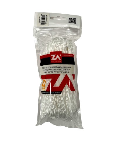 Ferramenta1.com | Laccio per veneziane cf 20 m bianco - CF 1