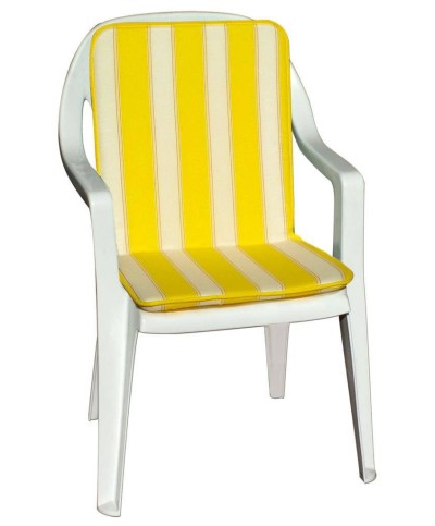 Ferramenta1.com | Cuscino schienale basso double rigato antracite - PZ 8