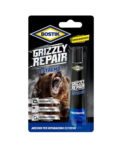 Ferramenta1.com | Bostik grizzly repair estremo 20 g blister - PZ 6