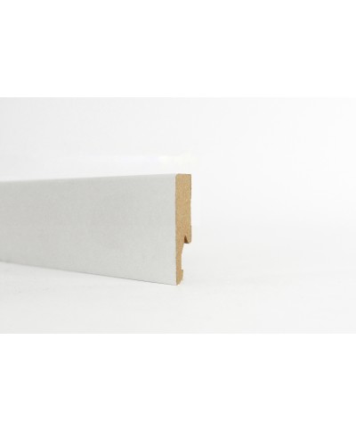Ferramenta1.com | Battiscopa  60x14 mm mdf 240 cm bianco - PZ 10