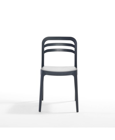 Ferramenta1.com | Sedia c/braccioli aspen nera - PZ 1