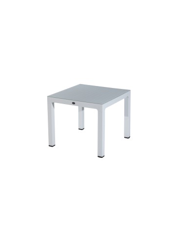 Ferramenta1.com | Tavolo c/vetro regnum cm 90x90x75h bianco - PZ 1