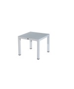 Ferramenta1.com | Tavolo c/vetro regnum cm 90x90x75h bianco - PZ 1