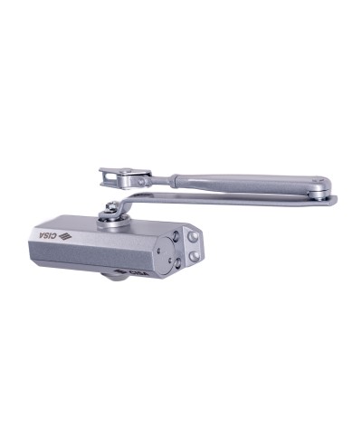Ferramenta1.com | Cisa 60460 chiudiporta s-arresto argento - PZ 1