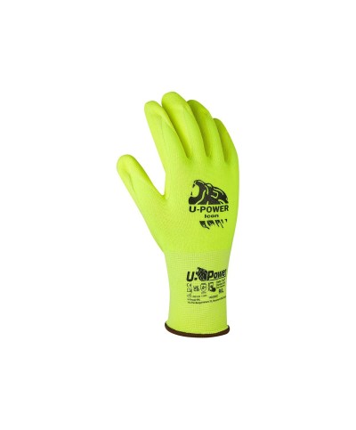 Ferramenta1.com | U-power guanti icon giallo fluo taglia  8 - PA 12