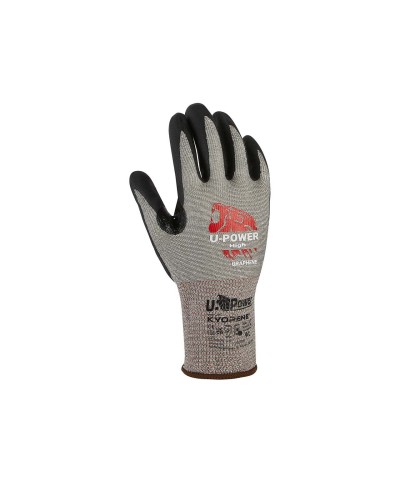 Ferramenta1.com | U-power guanti high grigio nero taglia  8 - PA 12