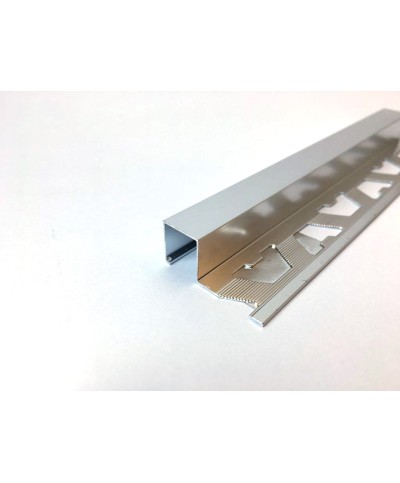 Ferramenta1.com | Profilo aperto alusquare luc. mm.10 h. cm.250 - PZ 5