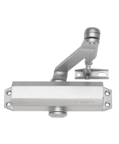 Ferramenta1.com | Chiudiporta dc110  certificato c/fermo argento - PZ 1