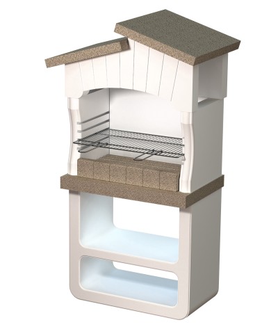 Ferramenta1.com | Barbecue in muratura  80x52x170 cm caorle - PZ 1