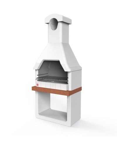 Ferramenta1.com | Barbecue in muratura  88x58x197 cm monza - PZ 1