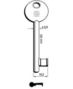 Ferramenta1.com | Chiavi silca patent agb-disp 6p1s bz - PZ 5