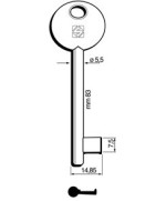 Ferramenta1.com | Chiavi silca patent bon-p/disp 6p2d bz - PZ 5