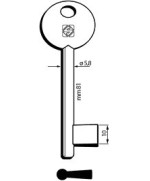 Ferramenta1.com | Chiavi silca patent mp piena 6p9mp olc - PZ 5
