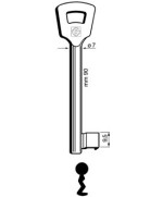 Ferramenta1.com | Chiavi silca patent 9nfhl zama - PZ 5