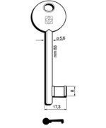 Ferramenta1.com | Chiavi silca patent bonaiti dispari 6p3s bz - PZ 5