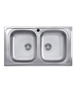 Ferramenta1.com | Kit lavello eco incasso 86x50 2 vasche - PZ 1