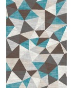 Ferramenta1.com | Tappeto decora blu dis.002 110x170 cm - PZ 1