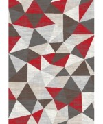 Ferramenta1.com | Tappeto decora rosso dis.002 160x230 cm - PZ 1
