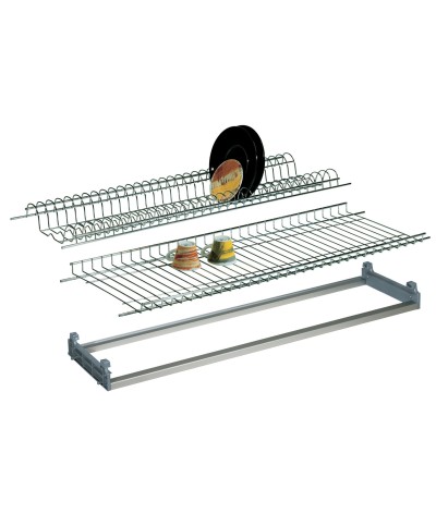 Ferramenta1.com | Kit colapiatti telaio regolab c/vasch 86 cm crom - CF 1