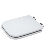 Ferramenta1.com | Copriwater in legno conca bianco ideal stand - PZ 4