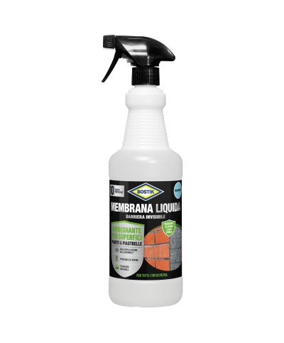 Ferramenta1.com | Bostik membrana liquida barriera invis 1 l trasp - PZ 1