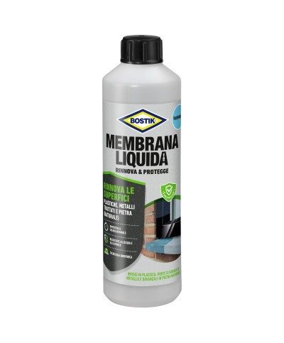 Ferramenta1.com | Bostik membrana liquida rinn prot 500 ml trasp - PZ 1