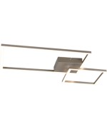 Ferramenta1.com | Plafoniera led padella con snodo 25w 4000k acciaio - PZ 1