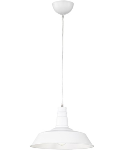 Ferramenta1.com | Lampada sosp will metallo d 36 cm bianco - PZ 1