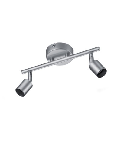 Ferramenta1.com | Barra 2 faretti paris gu10 alluminio - PZ 1