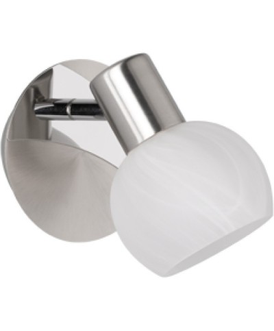 Ferramenta1.com | Faretto da parete antibes e14 cromo/vetro - PZ 1