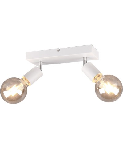 Ferramenta1.com | Barra 2 faretti vannes bianco - PZ 1
