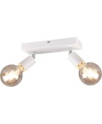 Ferramenta1.com | Barra 2 faretti vannes bianco - PZ 1