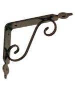 Ferramenta1.com | Reggimensola ferro battuto rame an 300x250 mm - PZ 10