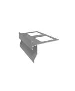 Ferramenta1.com | Gocciolatoio per balconi alluminio mm 95x2,7 m - PZ 1