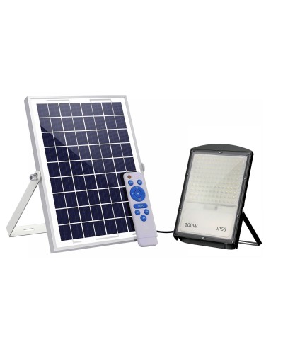 Ferramenta1.com | Proiettore led 100 w con pannello solare - PZ 1