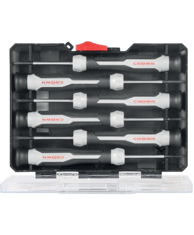 Ferramenta1.com | Crown cacciavite p/orolagiaio 6 pz torx cphdp-atx6 - PZ 1