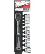 Ferramenta1.com | Crown set 11 pz chiave a bussola da 1/2 cphsw-rxa12 - PZ 1