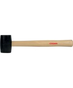 Ferramenta1.com | Crown mazzuola testa in gomma m/legno 65 mm cphhr-whb16 - PZ 1