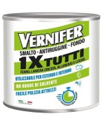 Ferramenta1.com | Vernifer 1xtutti grigio peltro antichizzato 500 ml - PZ 1