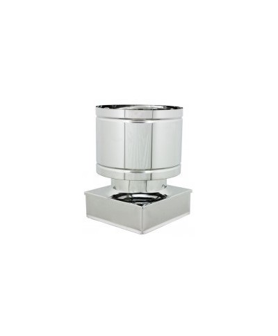 Ferramenta1.com | Fumaiolo a botte inox aisi 304 32x32 cm - PZ 1